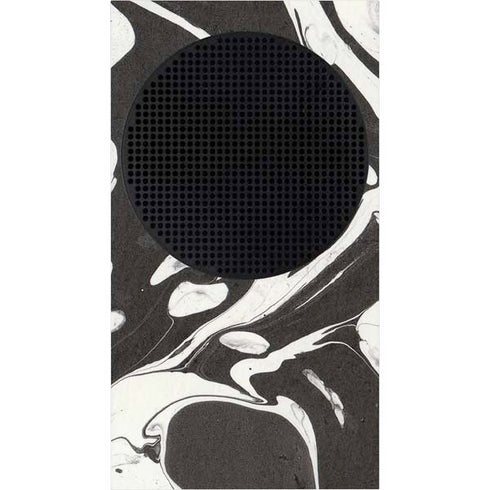 Marbleized Black Xbox Series S Console Skin